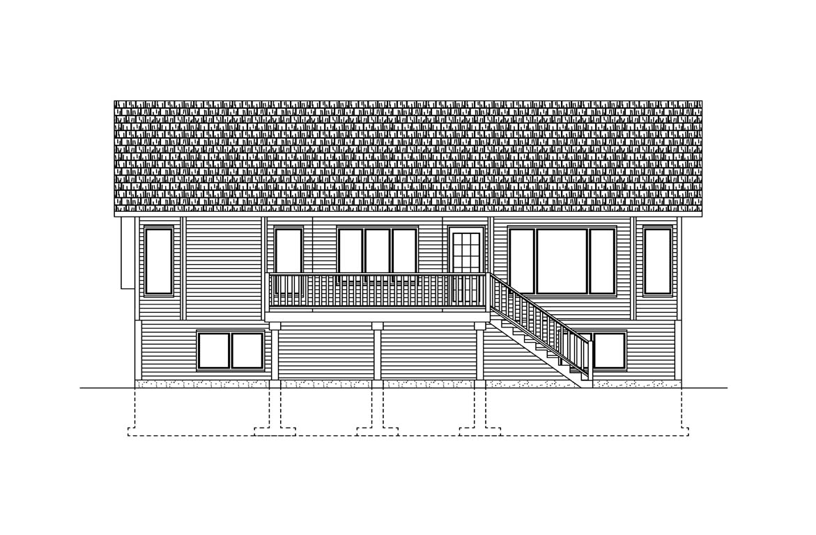 Mobile back elevation