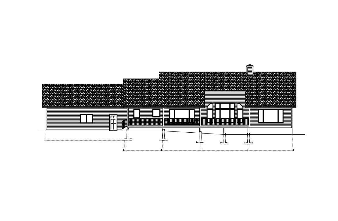 Mobile back elevation