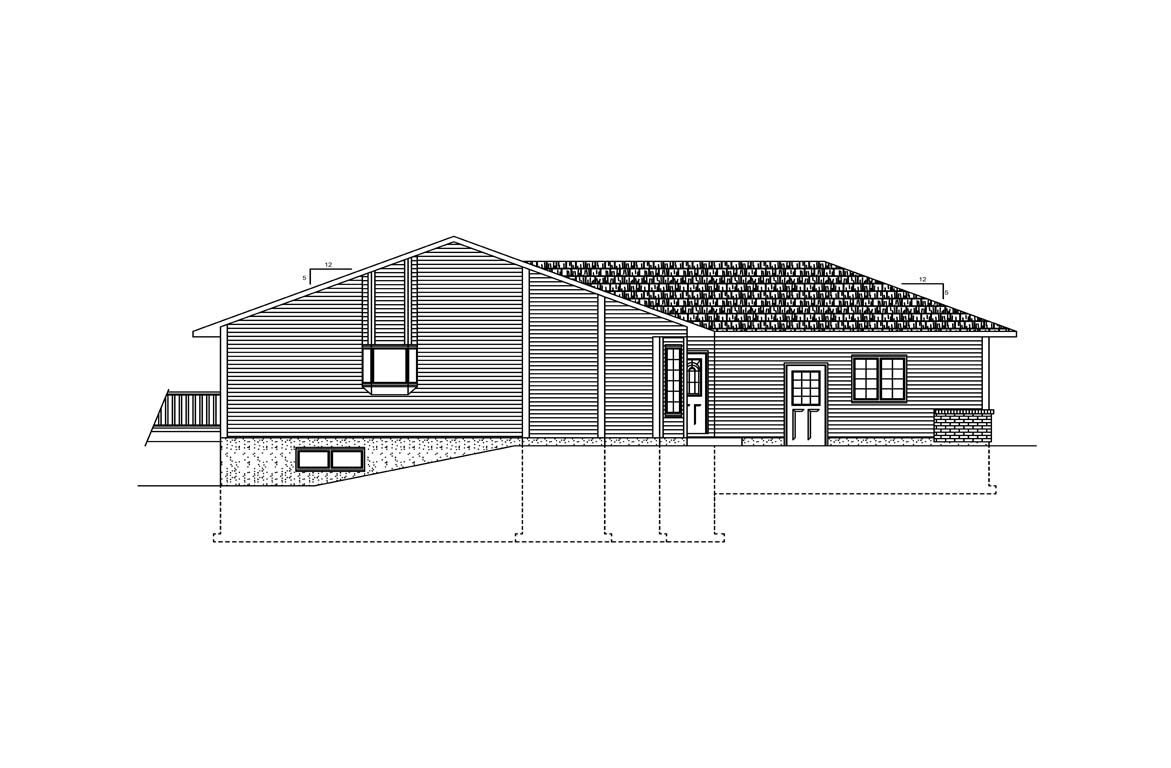 Mobile left elevation