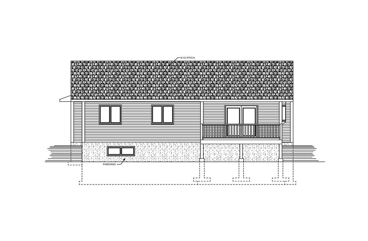 Mobile back elevation