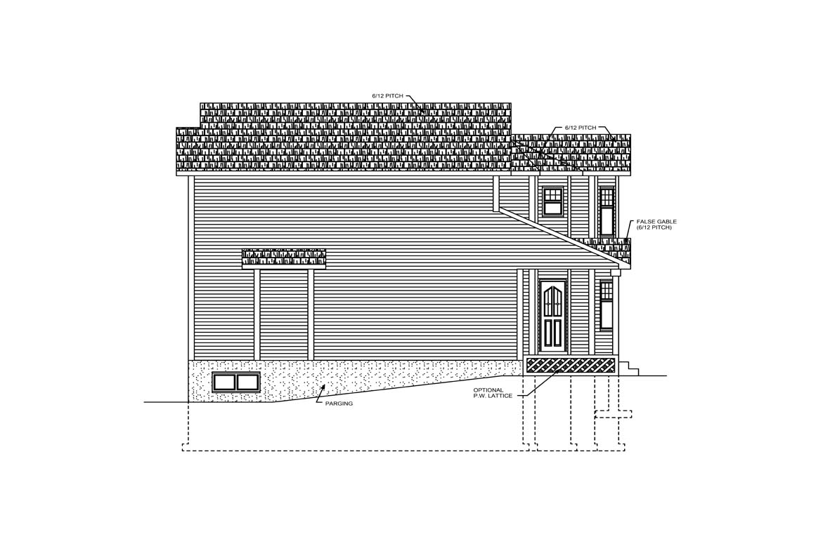 Mobile left elevation