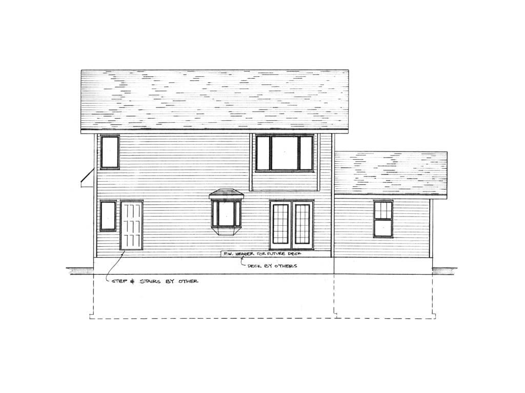 Mobile back elevation