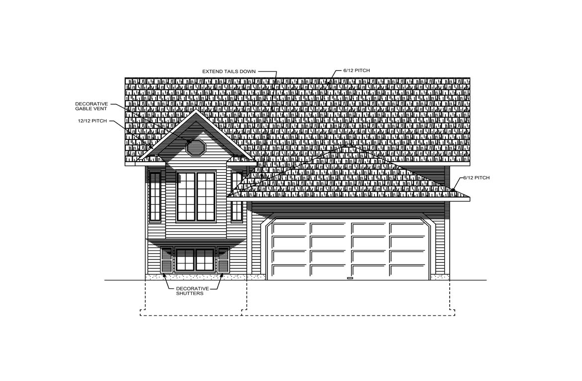 Mobile front elevation