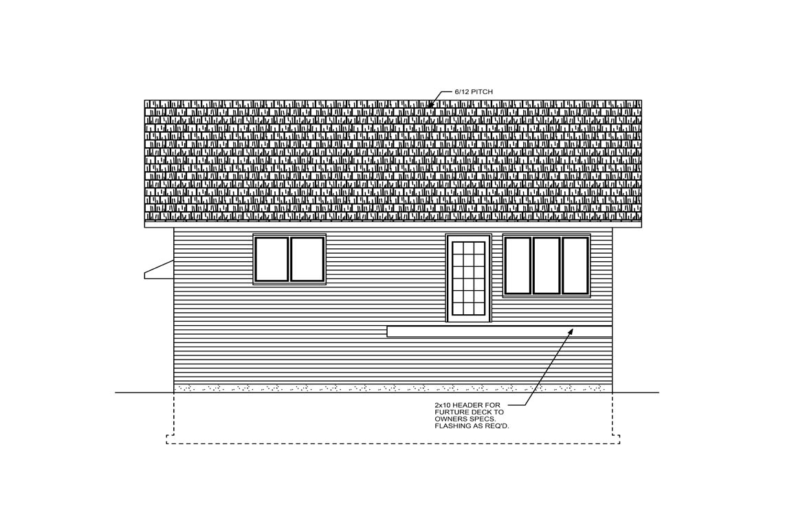 Mobile back elevation