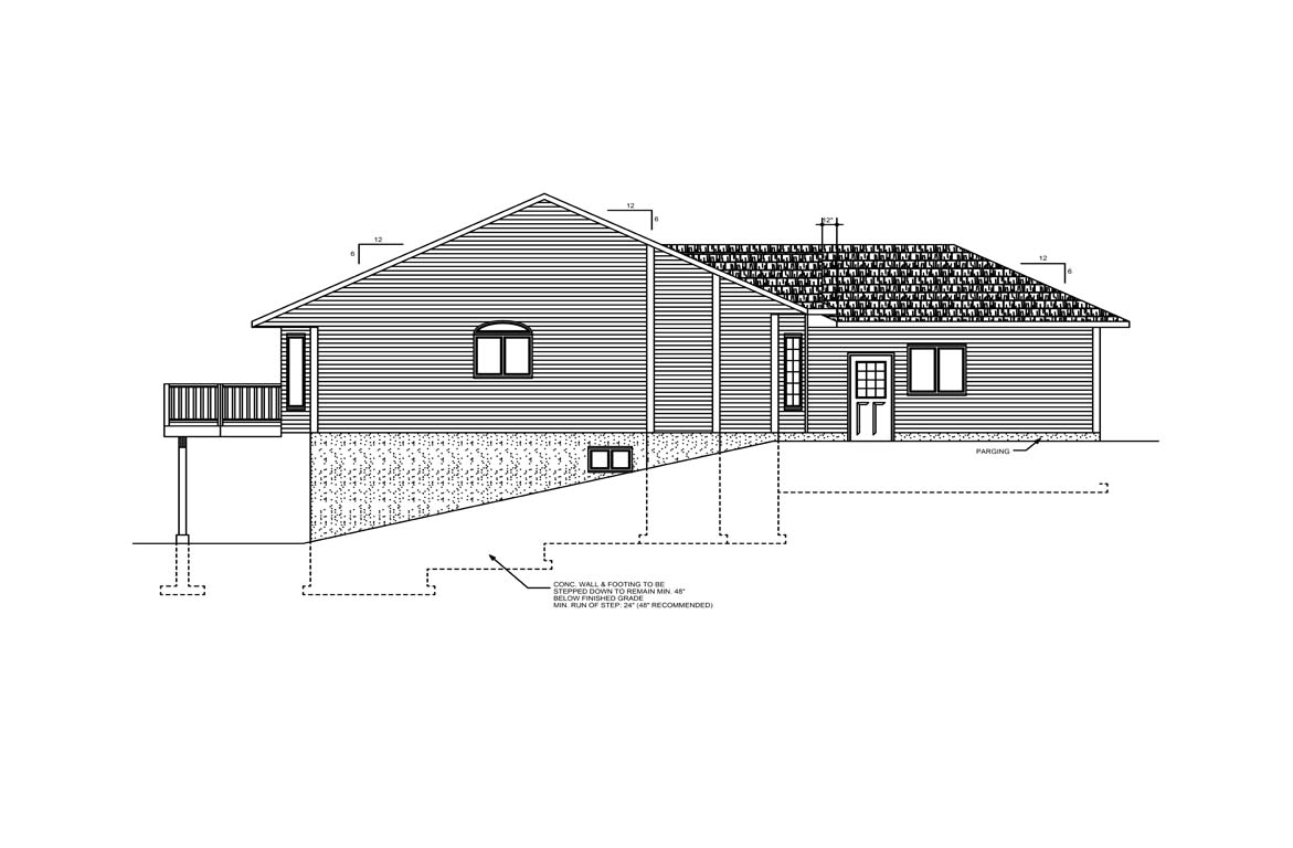 Mobile left elevation