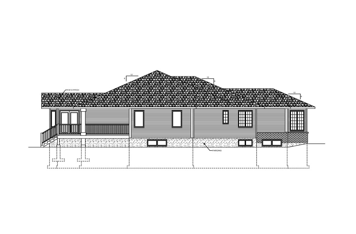 Mobile left elevation