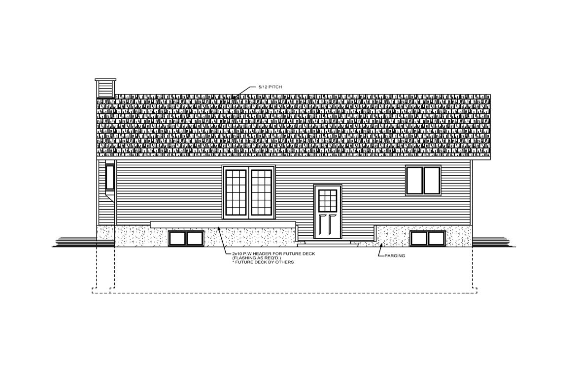Mobile back elevation