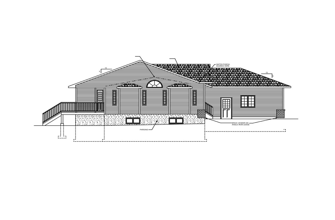 Mobile left elevation
