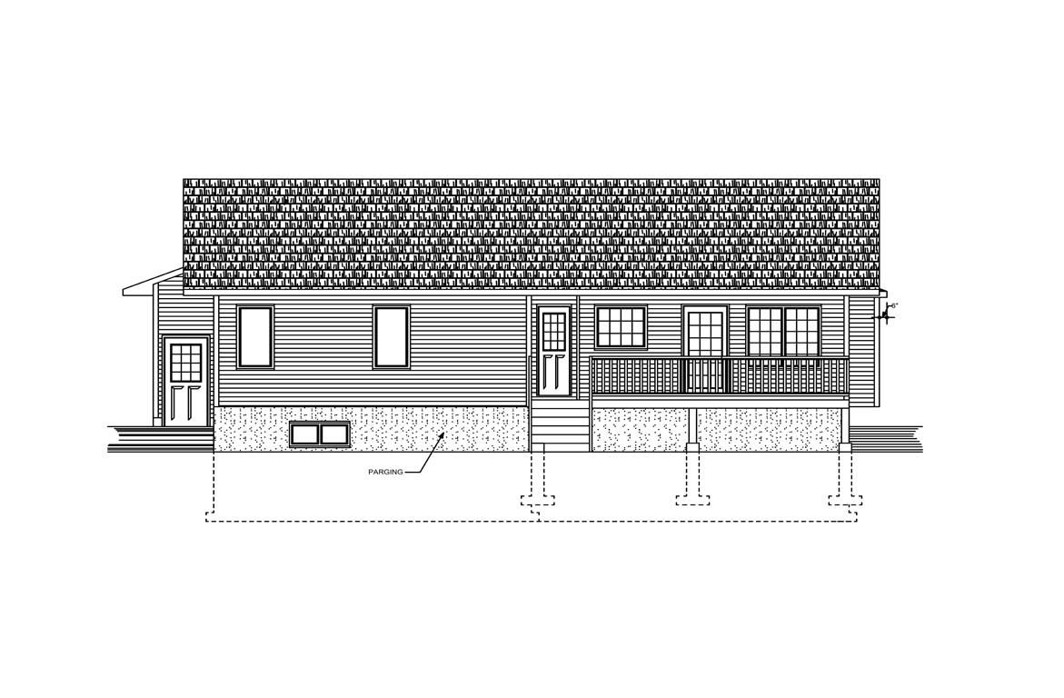 Mobile back elevation