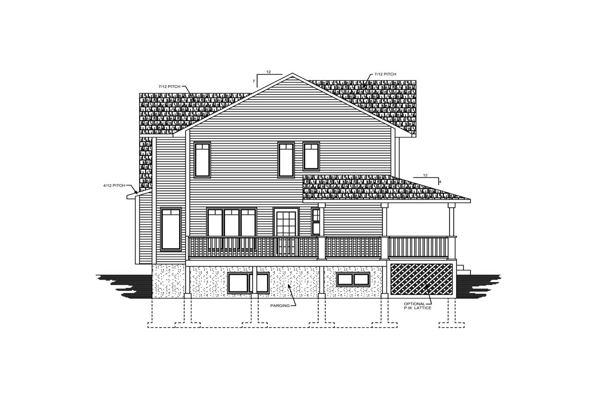 Mobile left elevation
