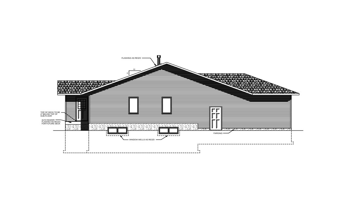Mobile left elevation