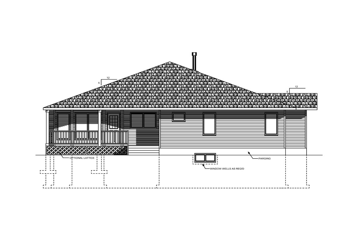 Mobile back elevation