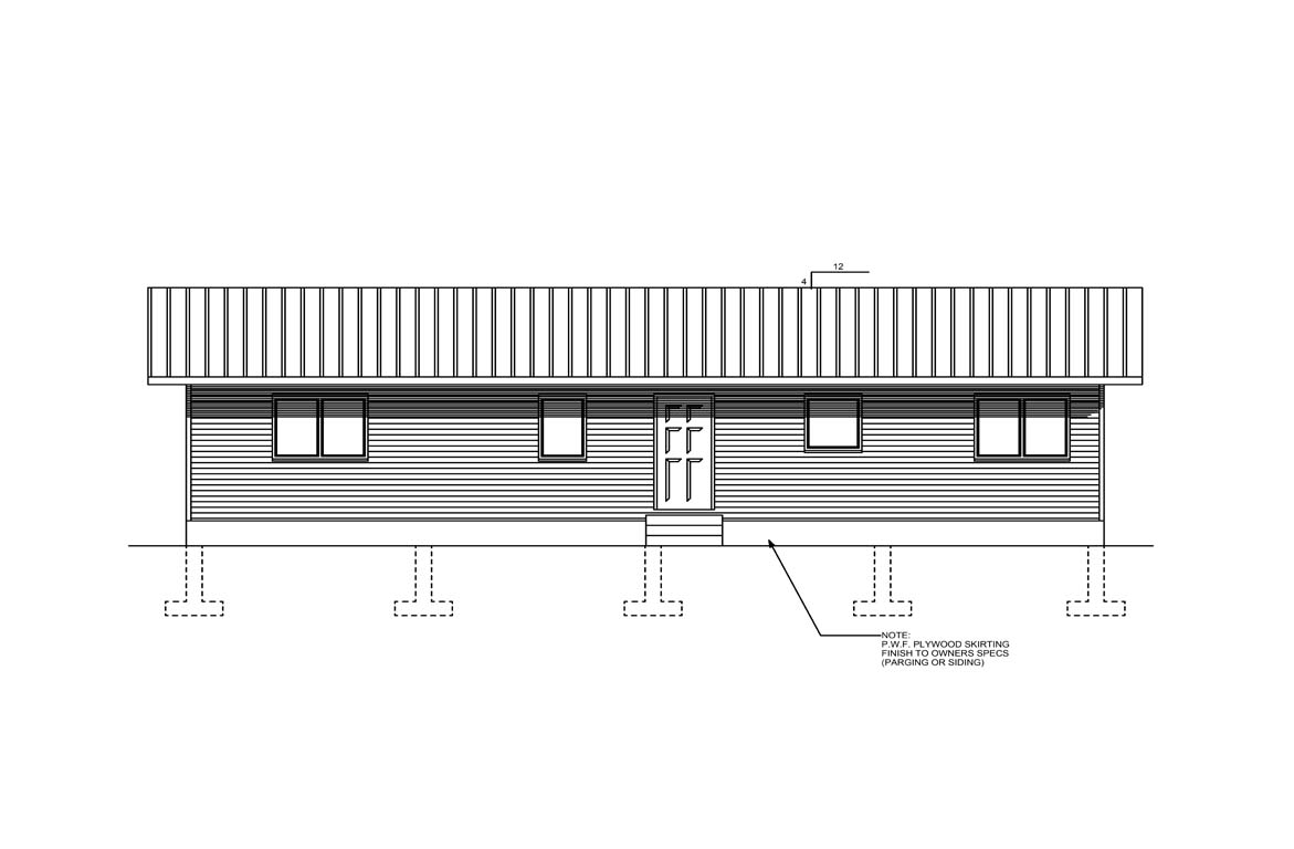 Mobile back elevation
