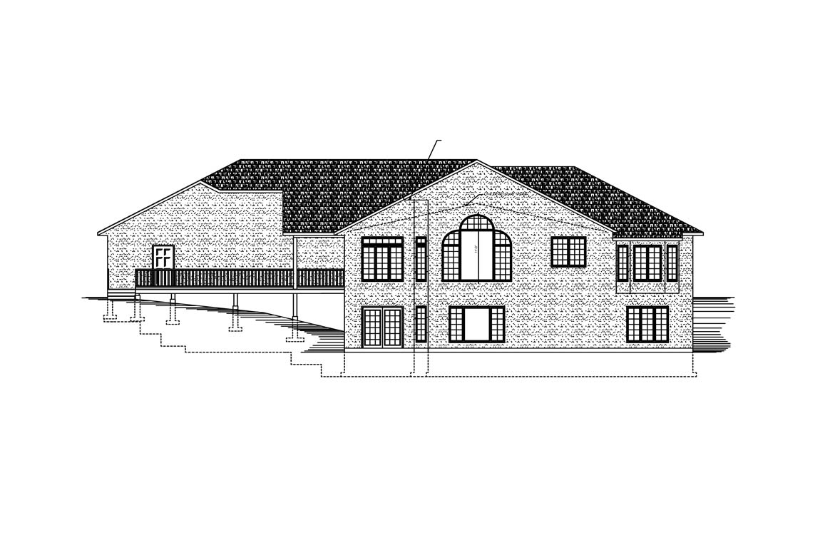 Mobile back elevation
