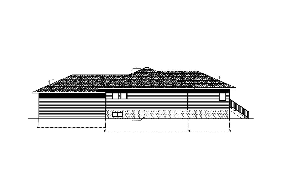 Mobile back elevation