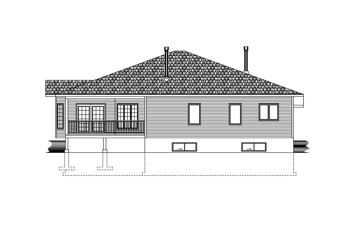 Mobile back elevation