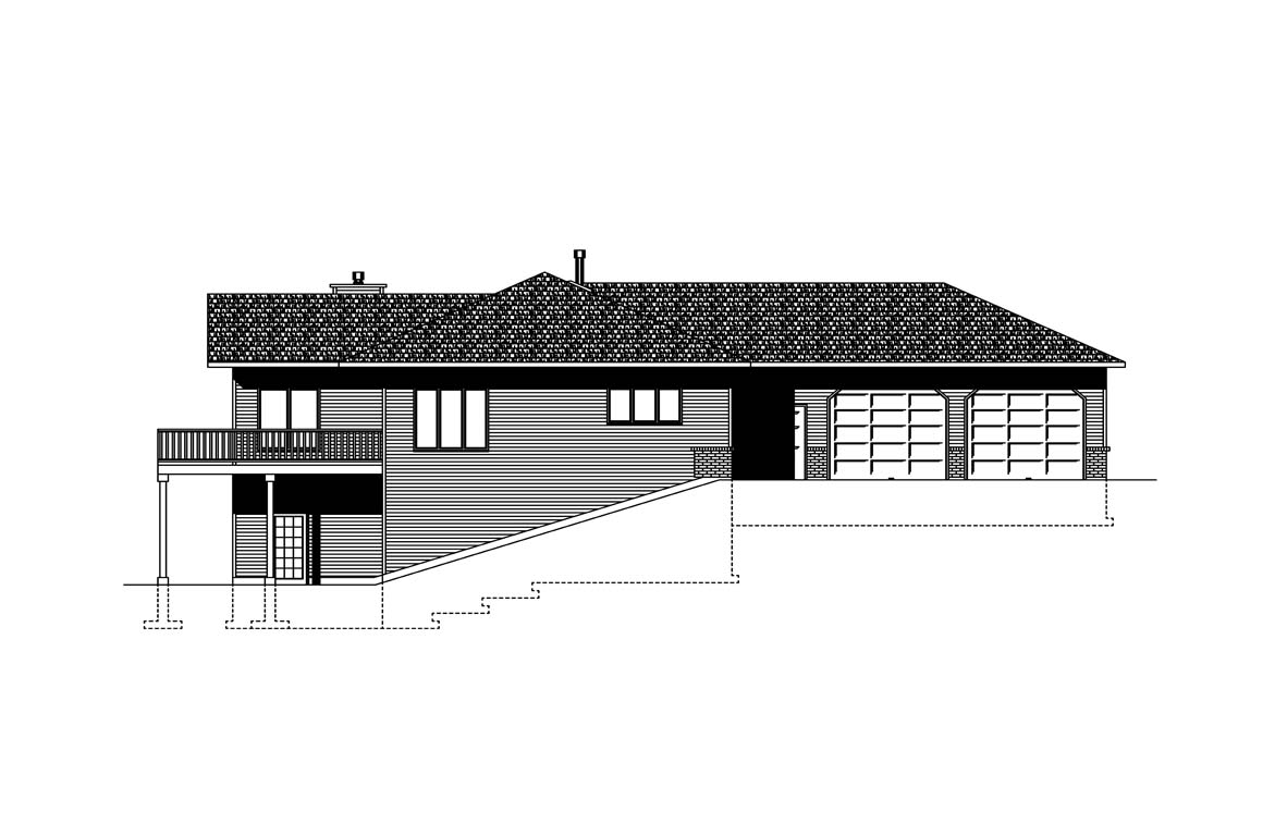 Mobile left elevation