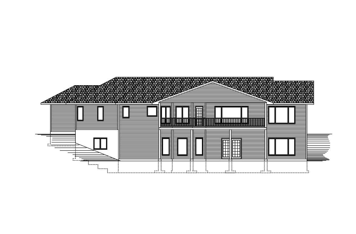 Mobile back elevation
