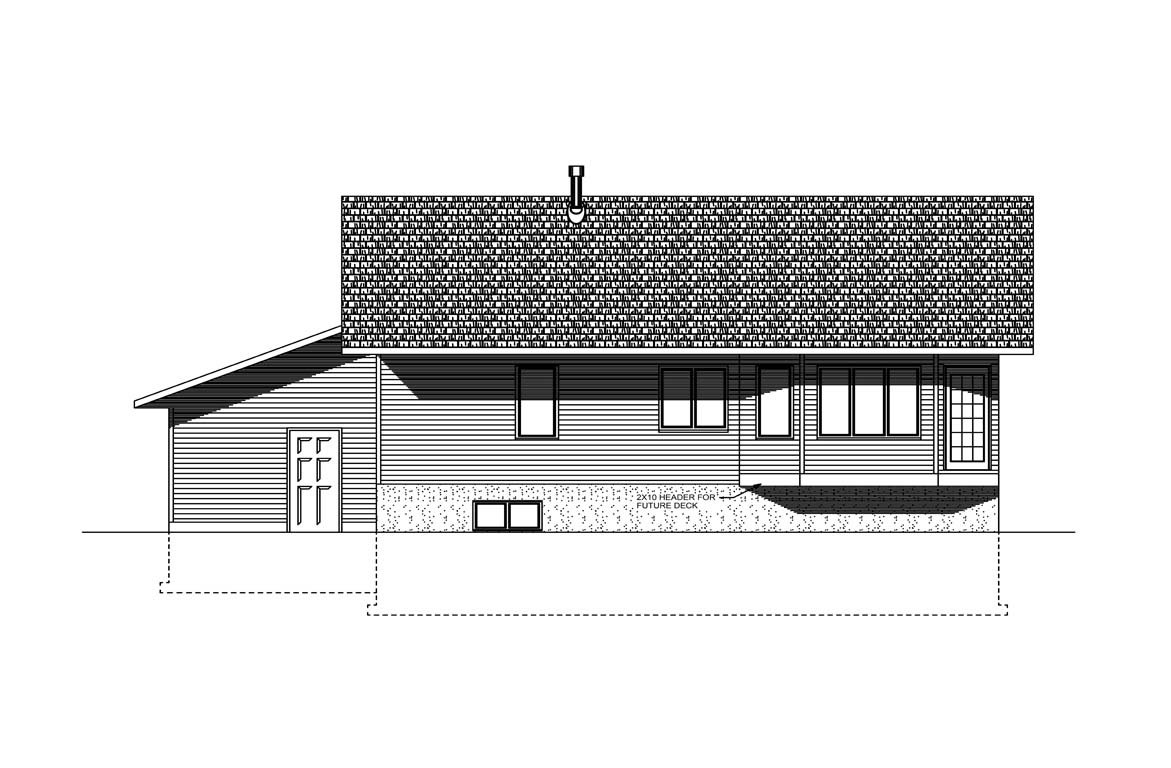 Mobile back elevation