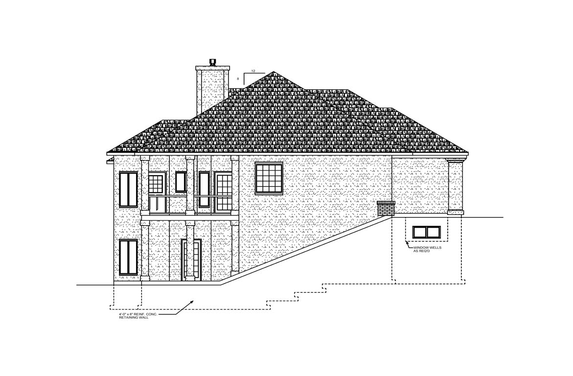 Mobile left elevation