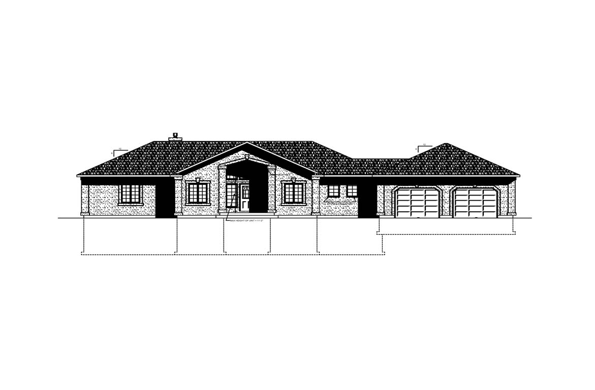Mobile front elevation