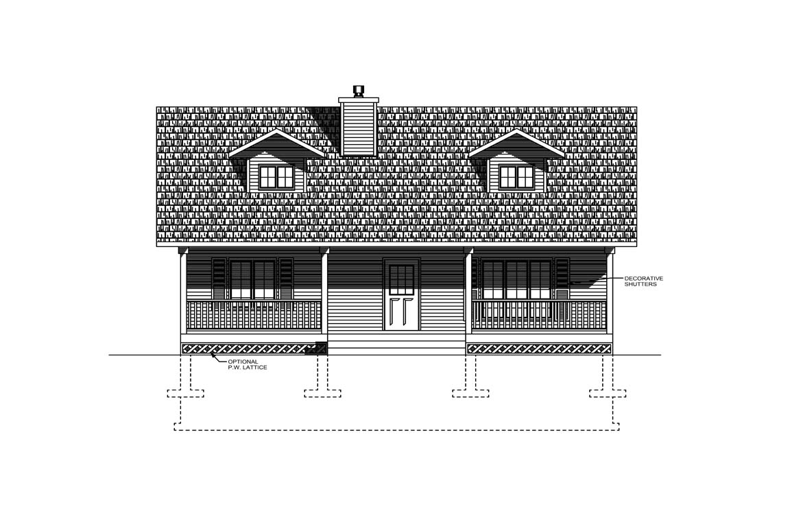 Mobile front elevation