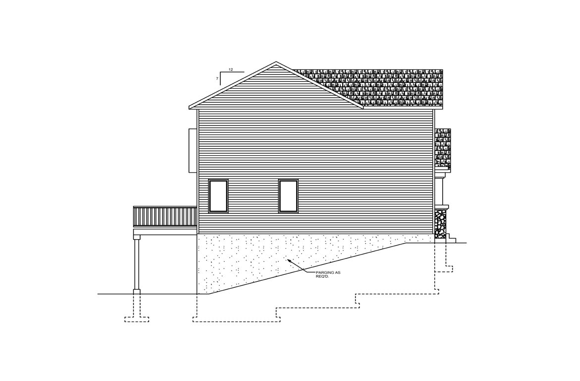 Mobile left elevation