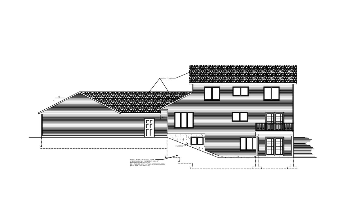 Mobile back elevation