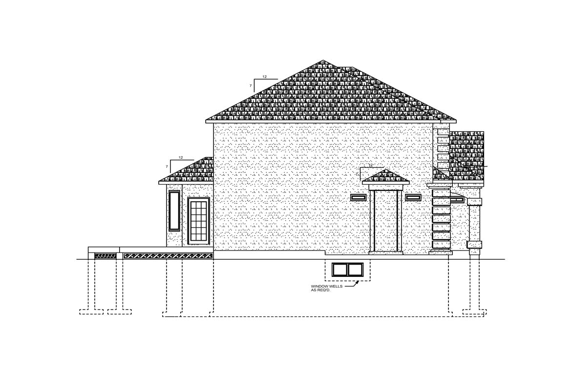 Mobile left elevation