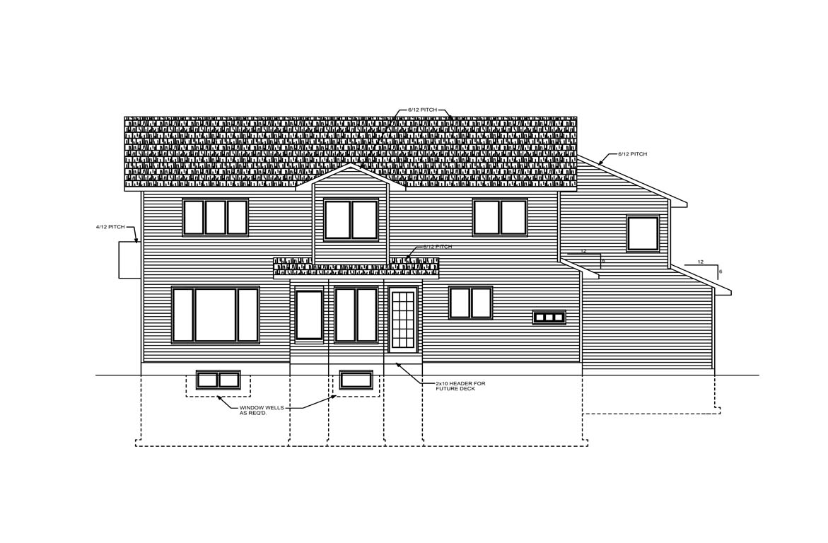 Mobile back elevation