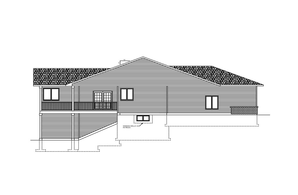 Mobile left elevation