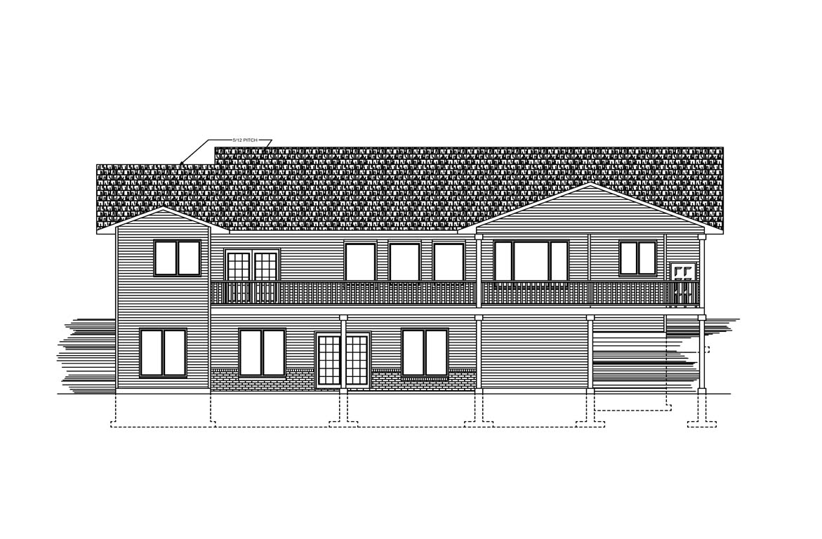 Mobile back elevation