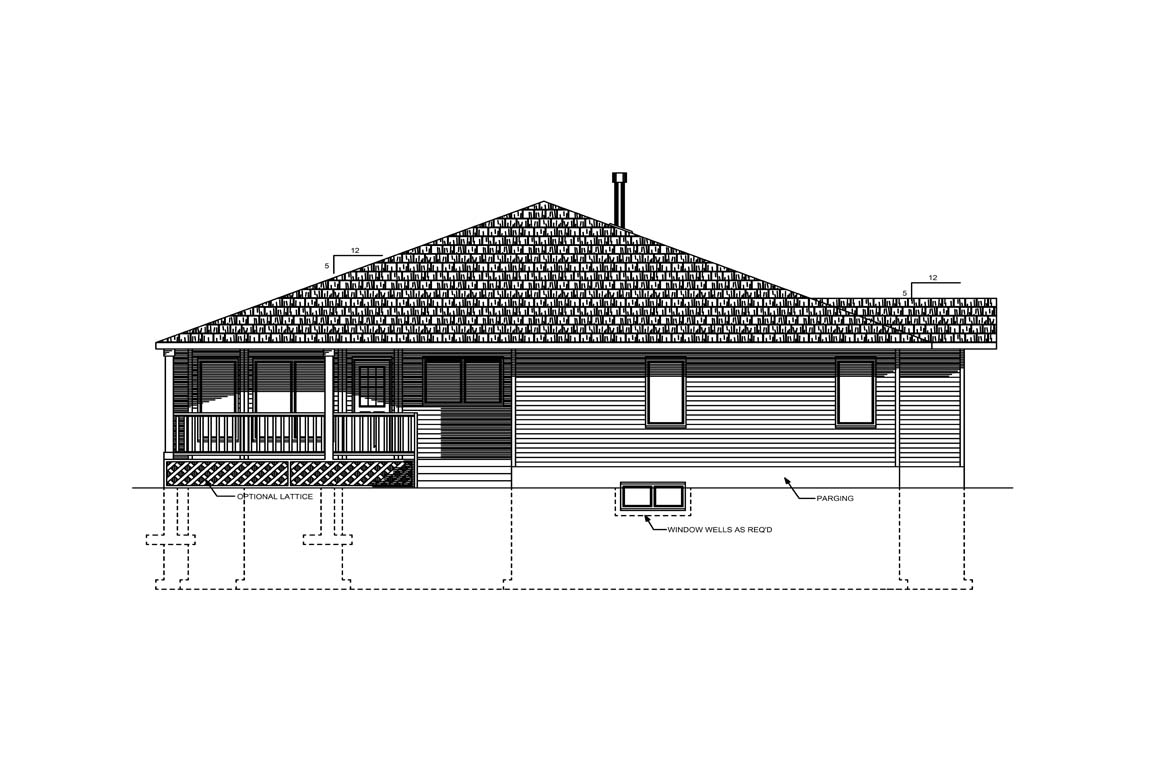 Mobile back elevation