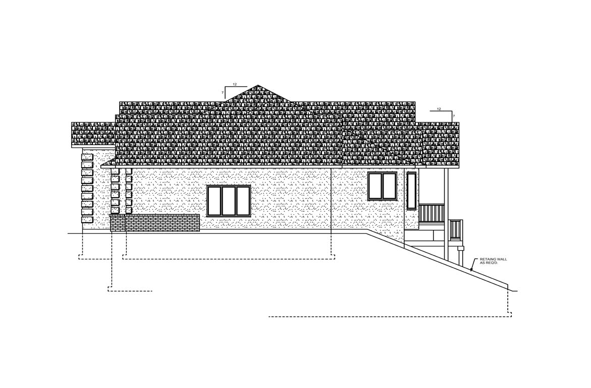 Mobile right elevation