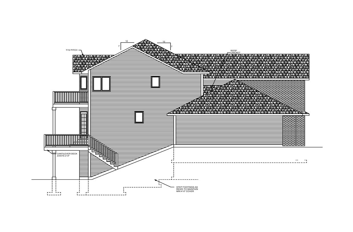 Mobile left elevation