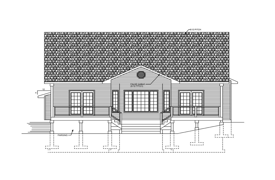 Mobile back elevation