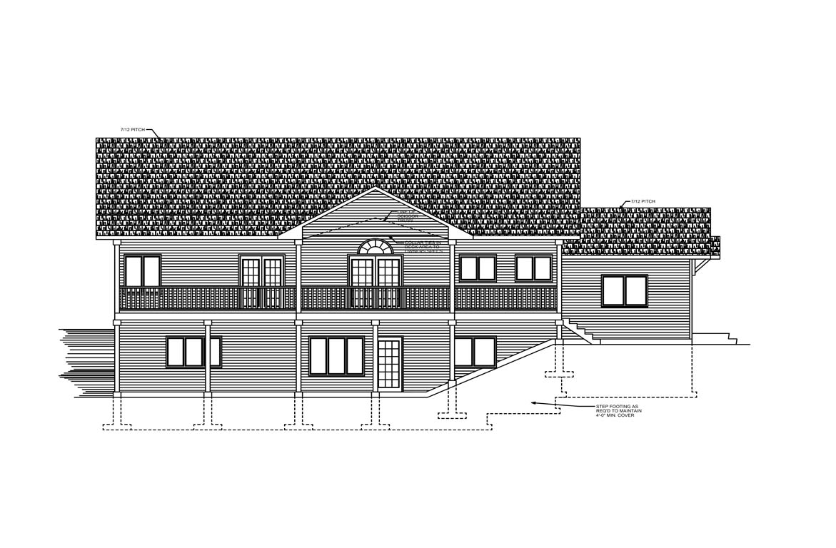 Mobile back elevation