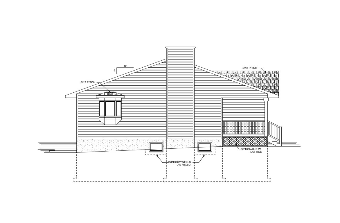 Mobile left elevation