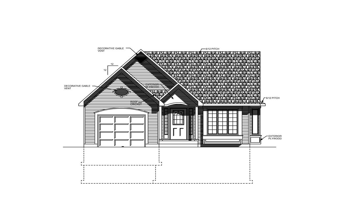 Mobile front elevation