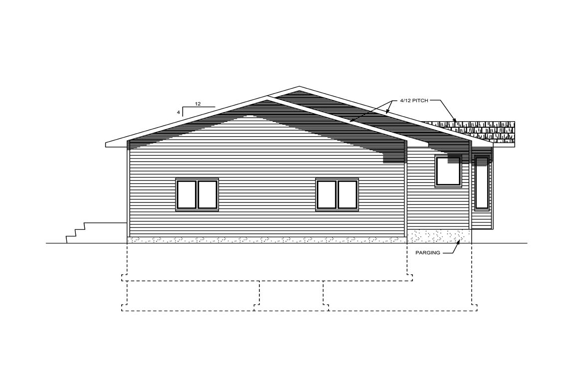 Mobile left elevation