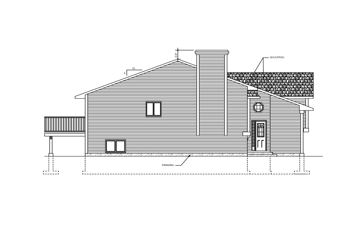 Mobile left elevation