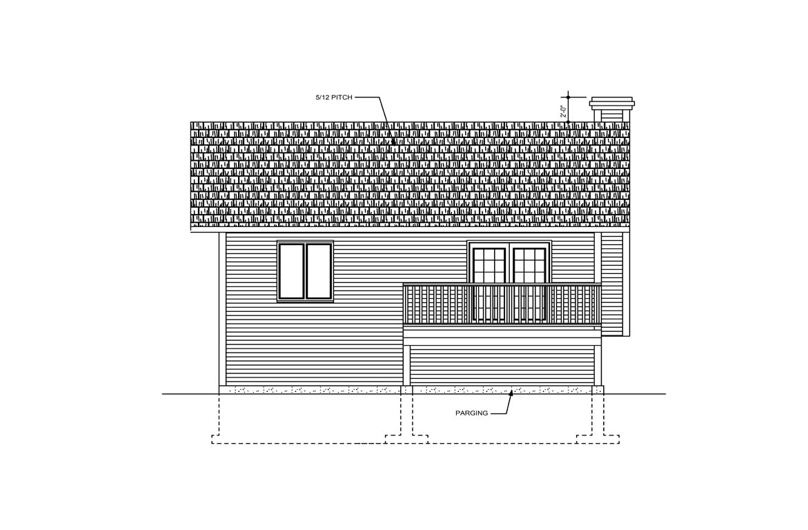Mobile back elevation