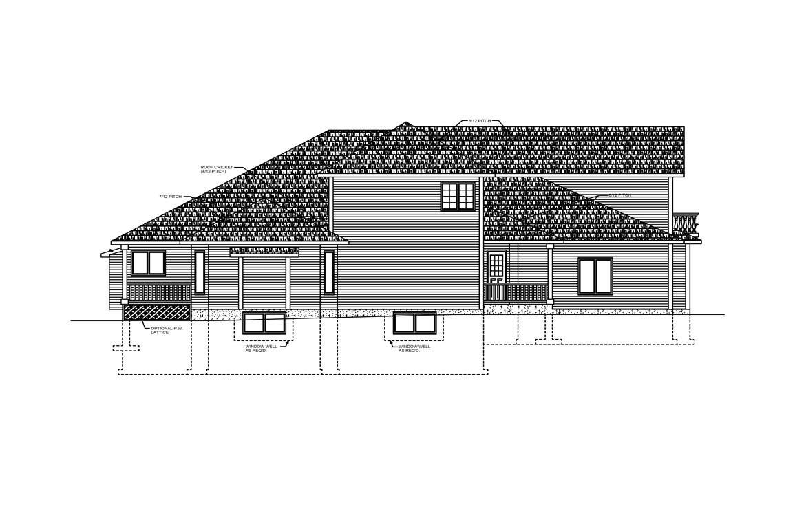 Mobile left elevation