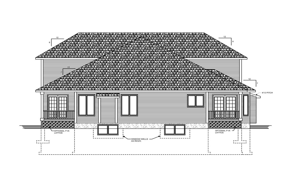 Mobile back elevation