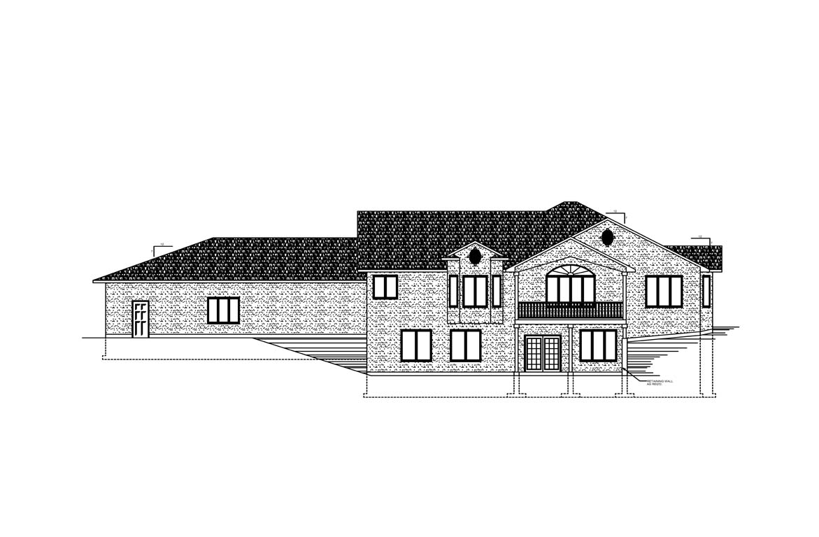 Mobile back elevation