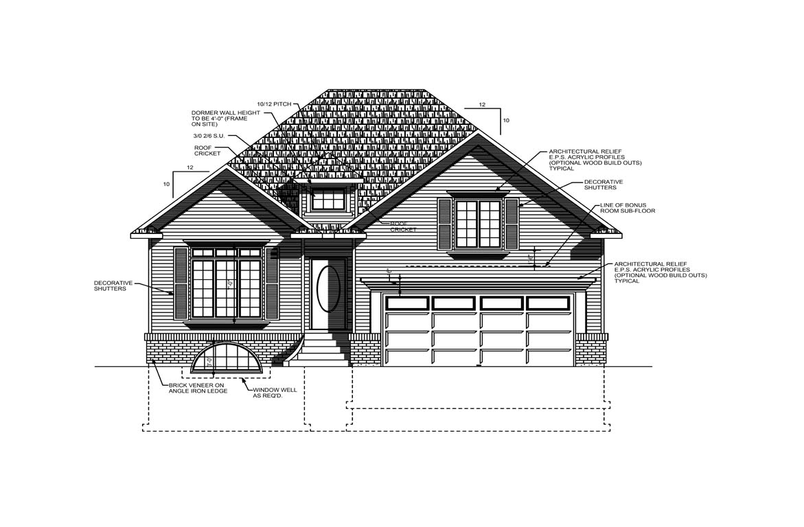 Mobile front elevation