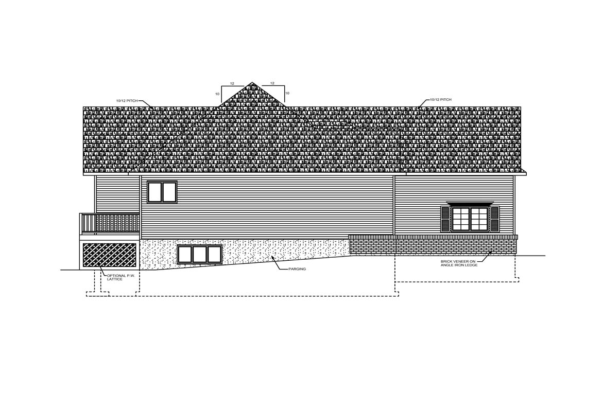 Mobile left elevation