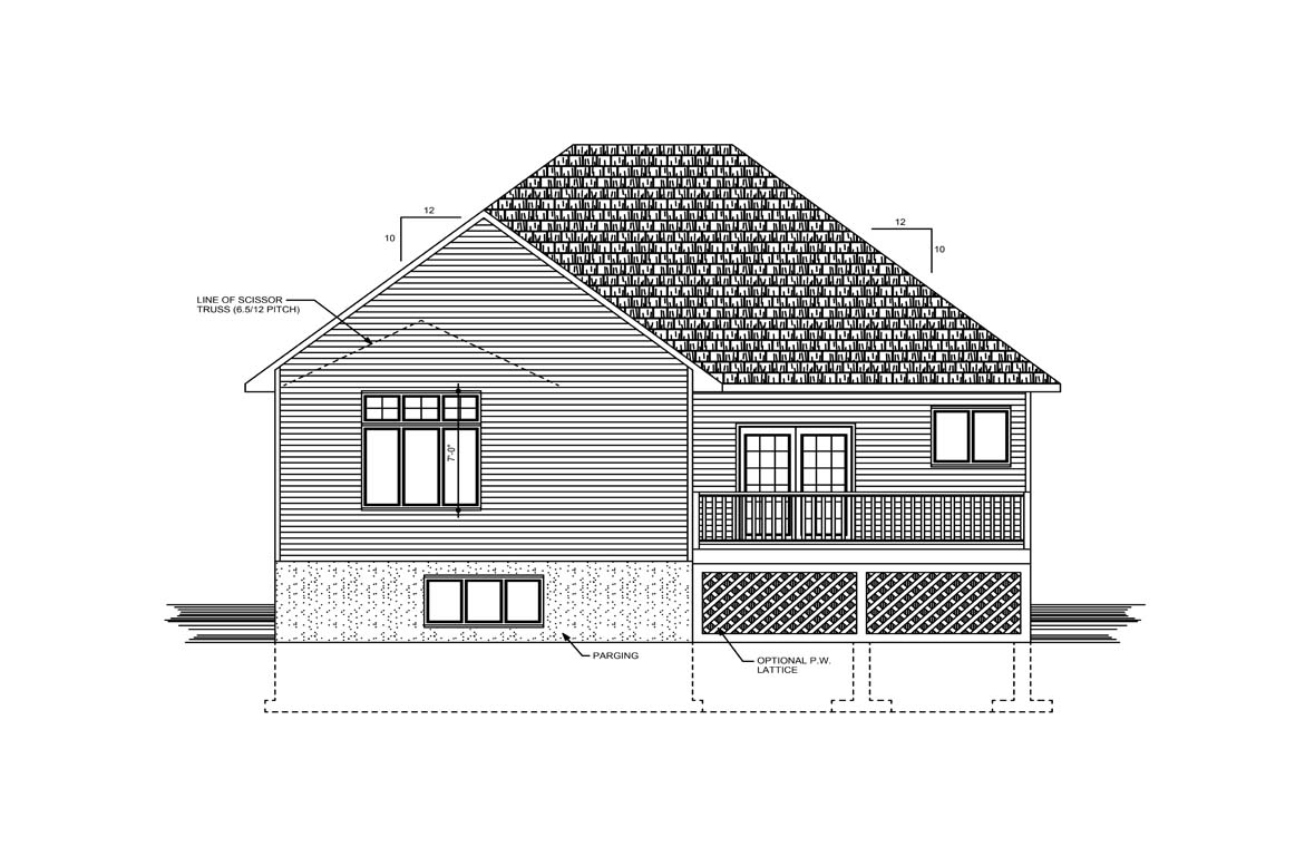 Mobile back elevation