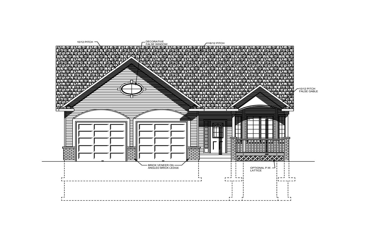 Mobile front elevation