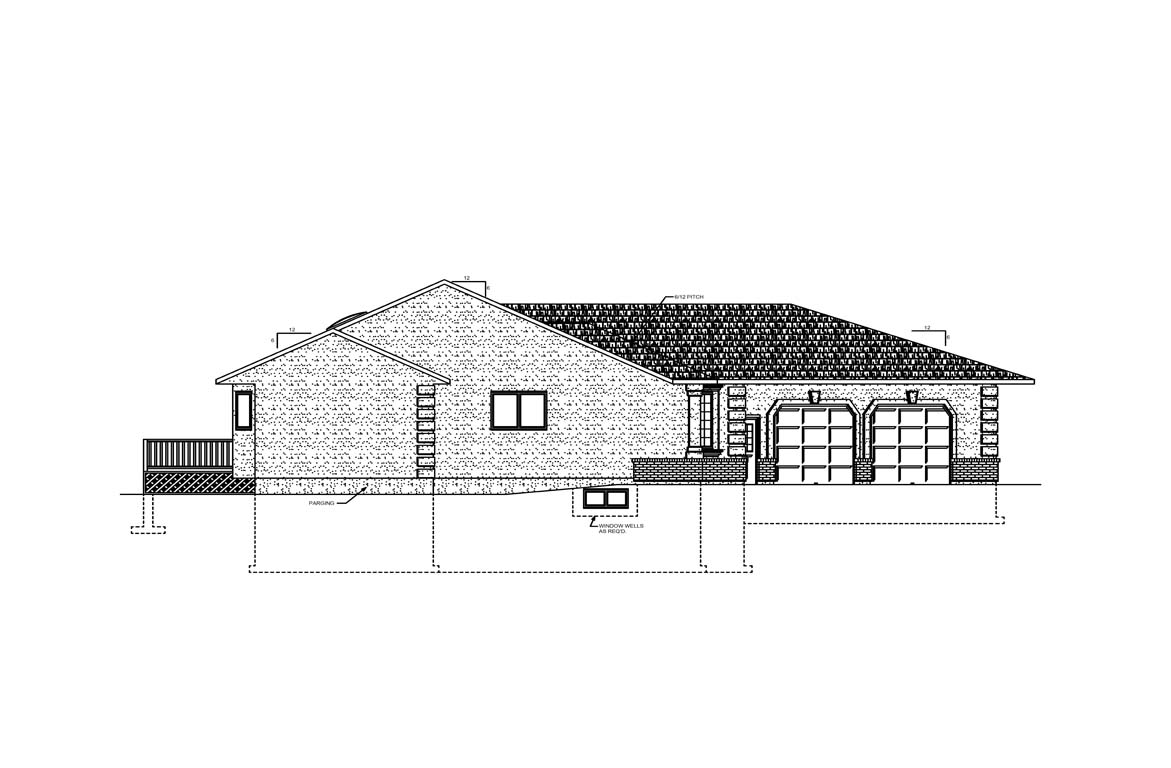 Mobile left elevation